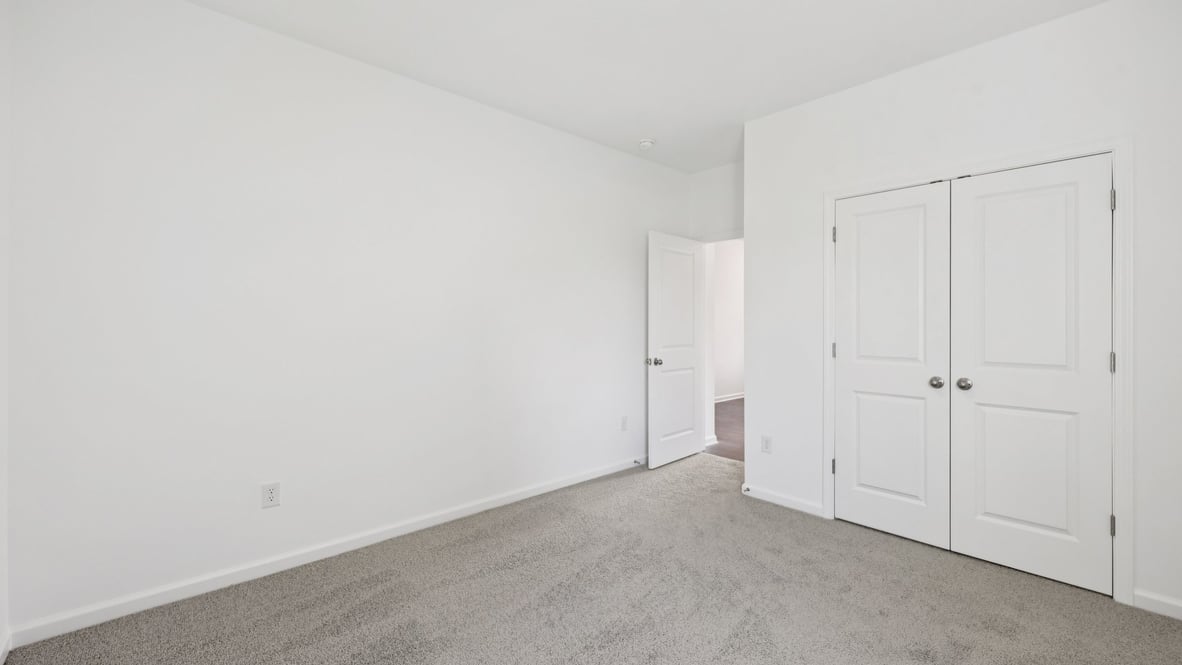Bedroom with closet