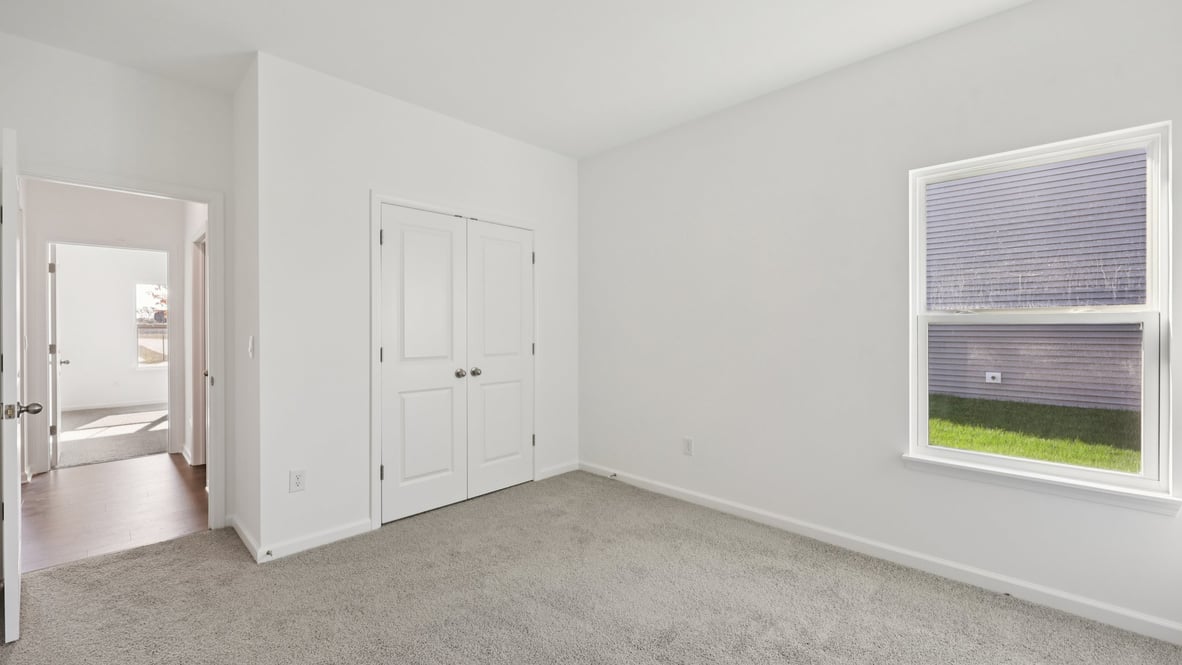 Bedroom with closet