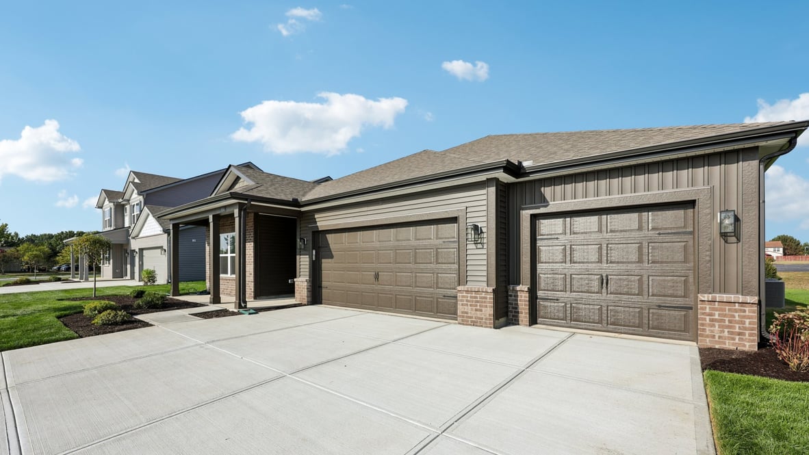 home with 3-car garage