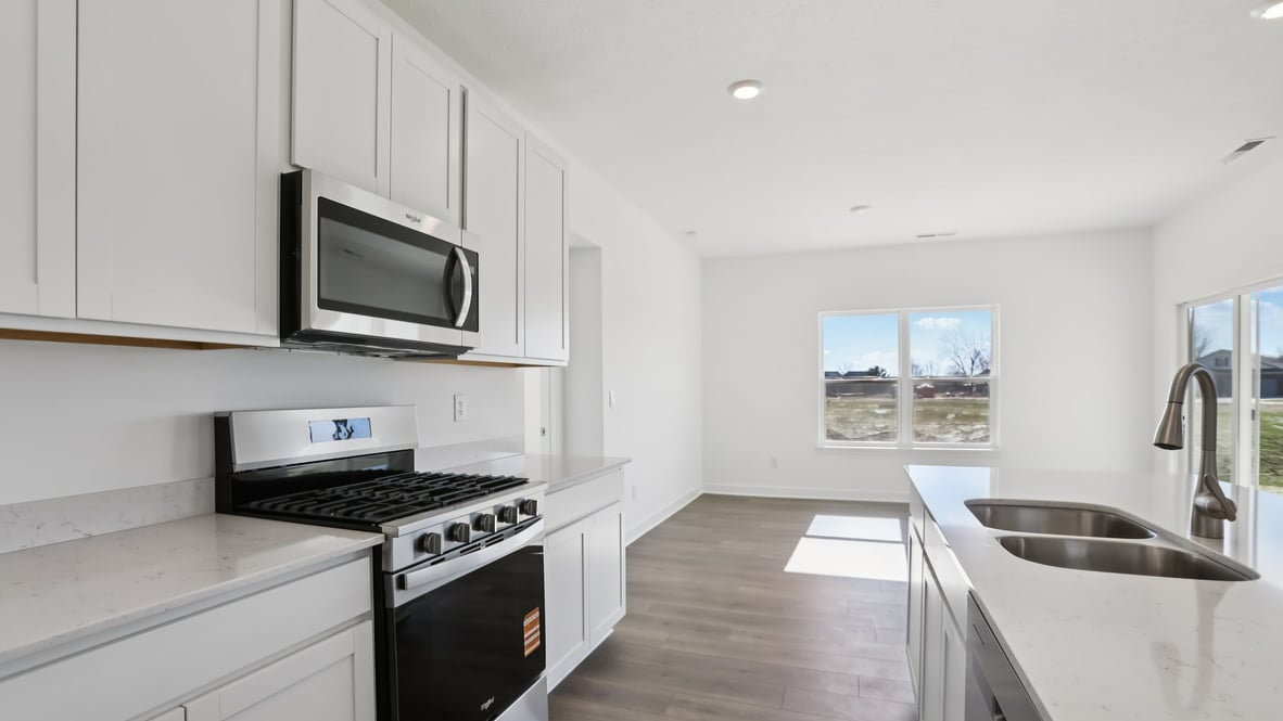 kitchen with open-concept
