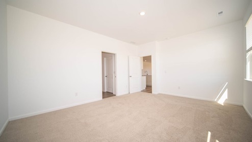 primary bedroom with ensuite