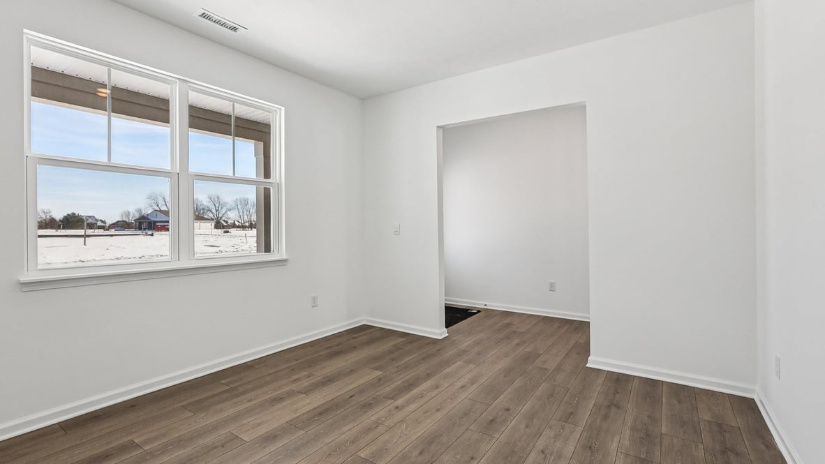 den adjacent to entry