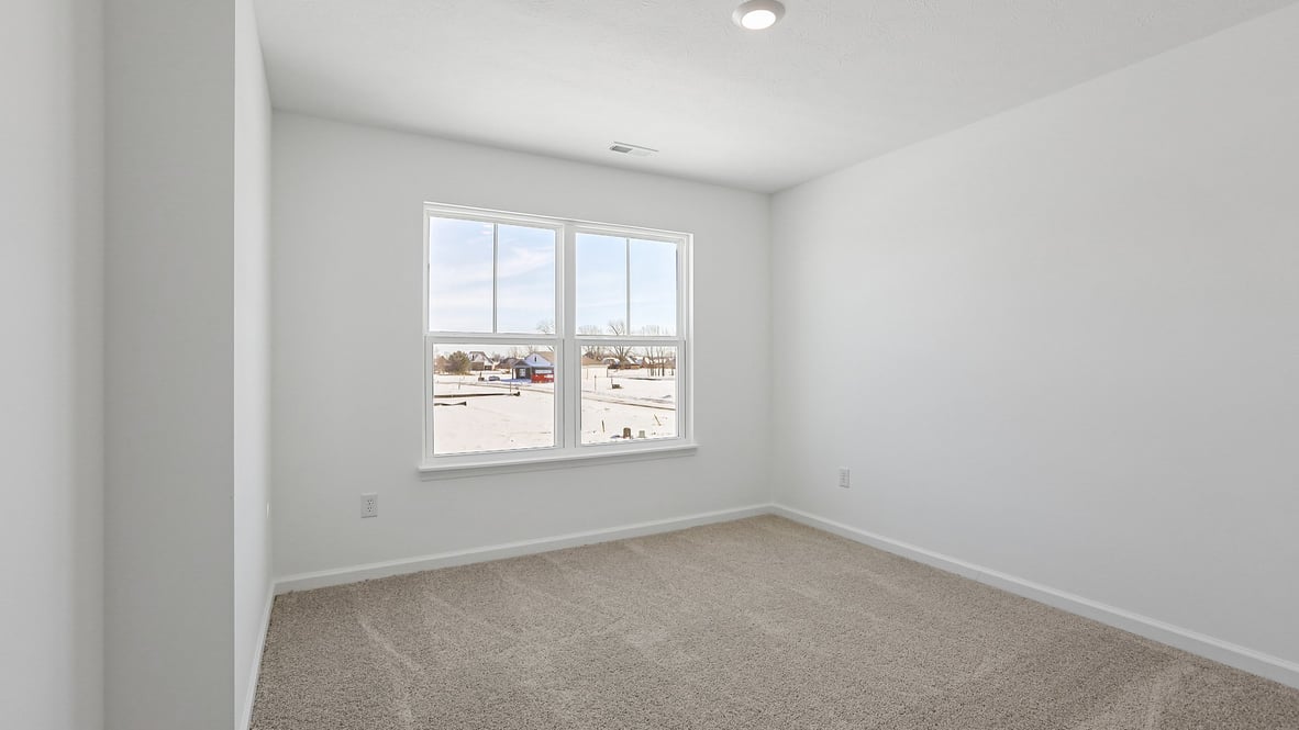 bedroom with spacious closet