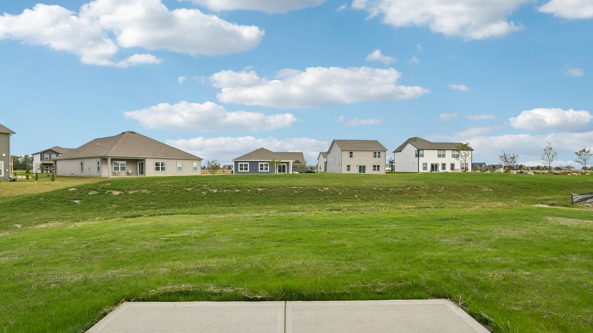 back of home view