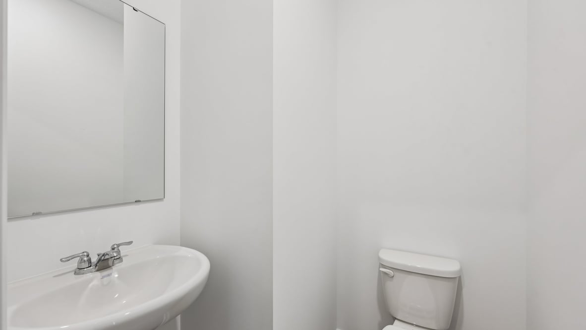 powder room on the main level