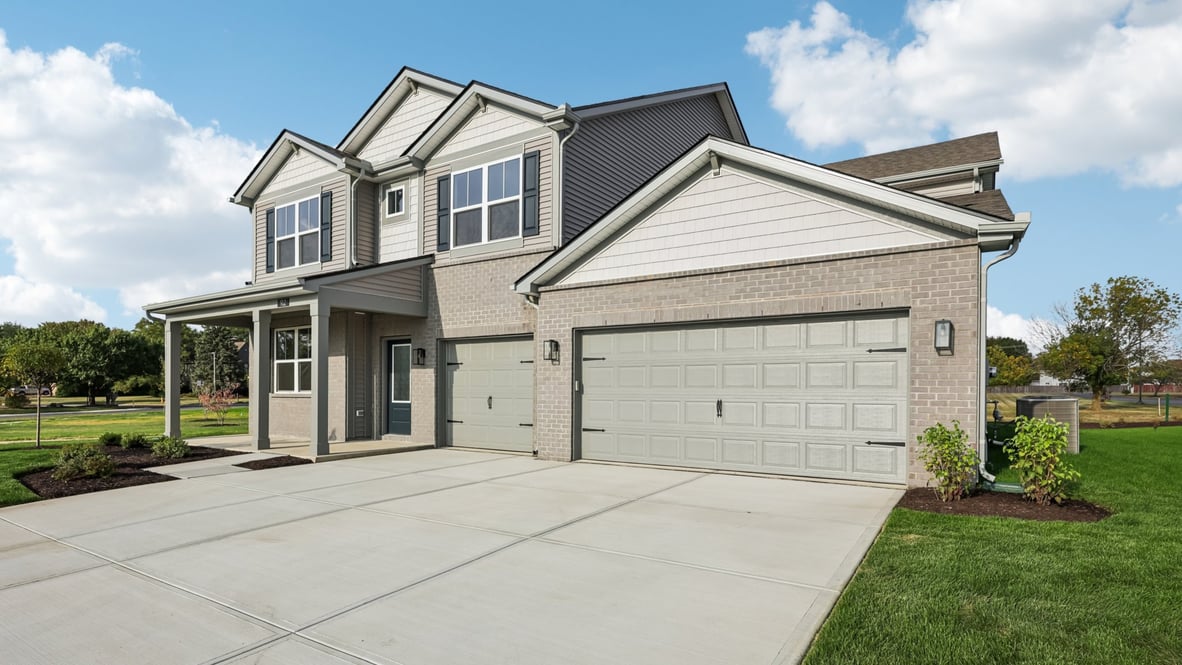 home with 3-car garage