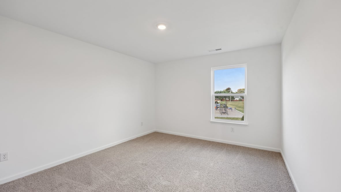 bedroom with spacious closet