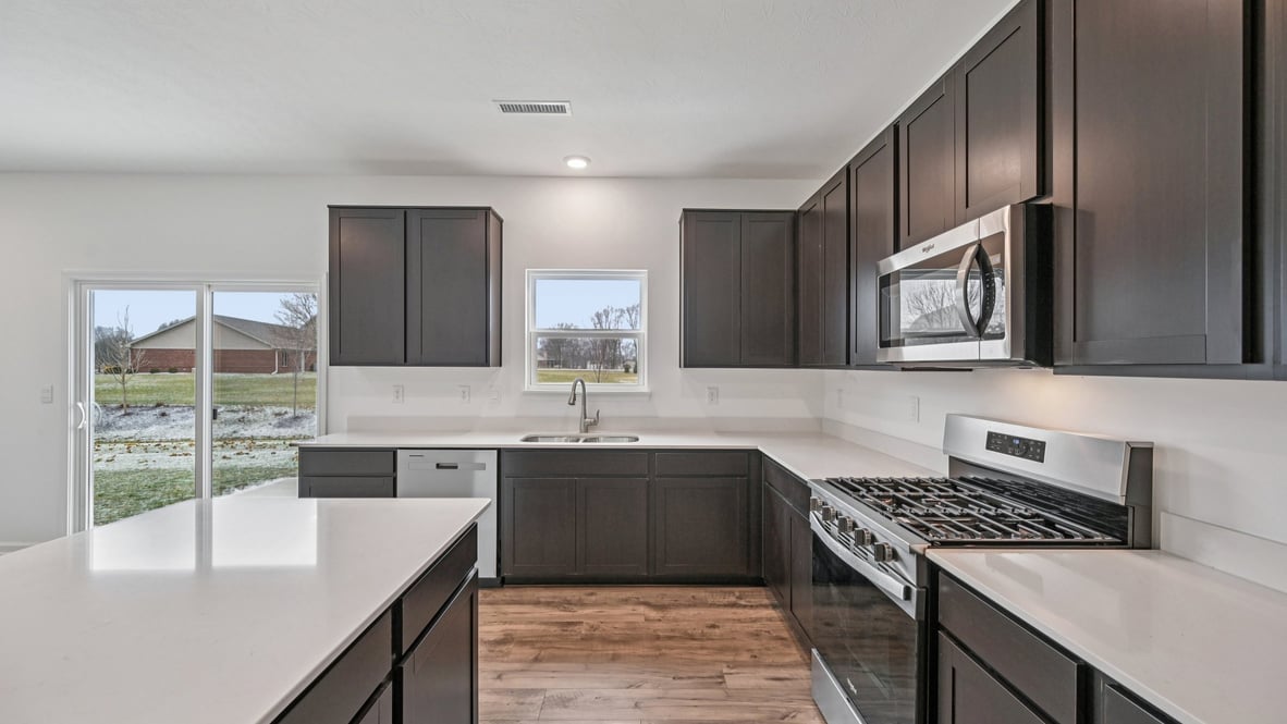 kitchen with stainless steel appliances