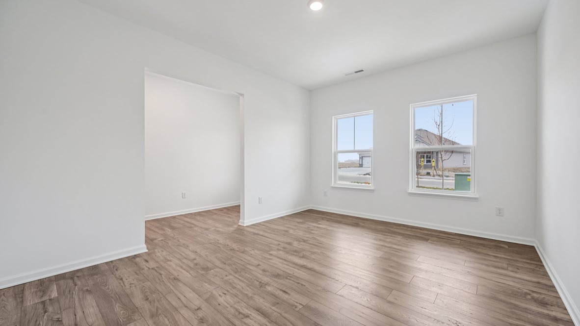 den adjacent to entry