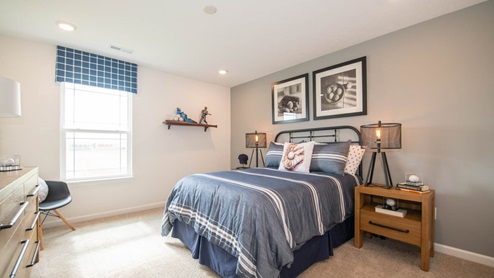 bedroom 4 with large windows