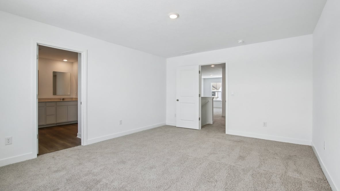 primary bedroom with ensuite