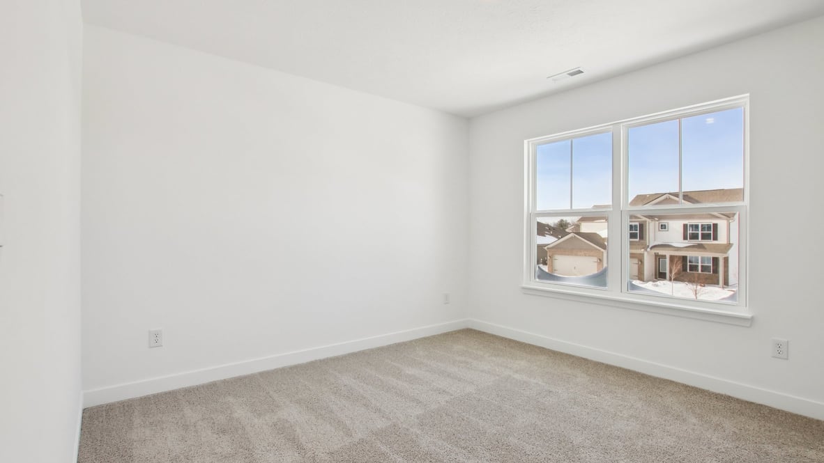 bedroom with large windows