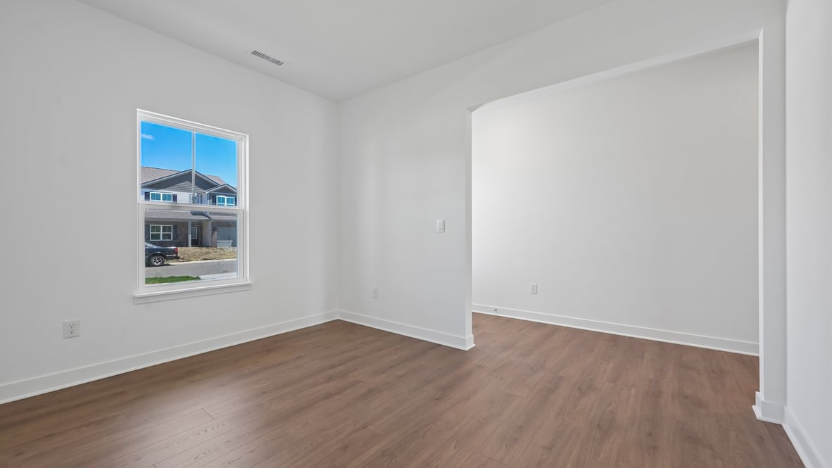 den adjacent to entry