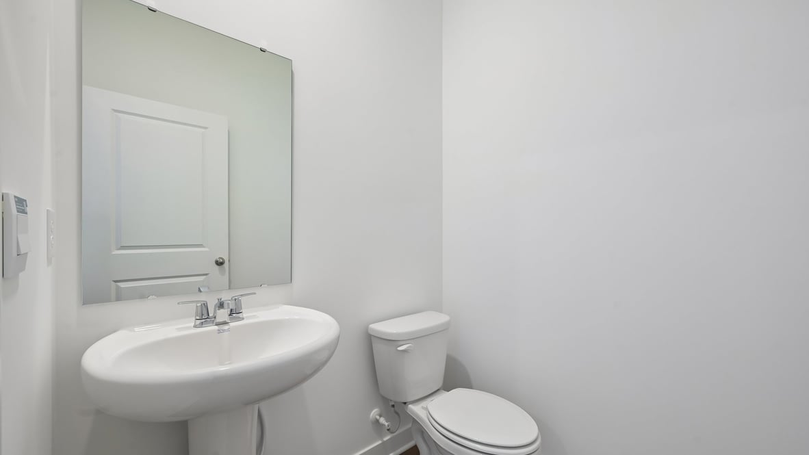 powder room on the main level