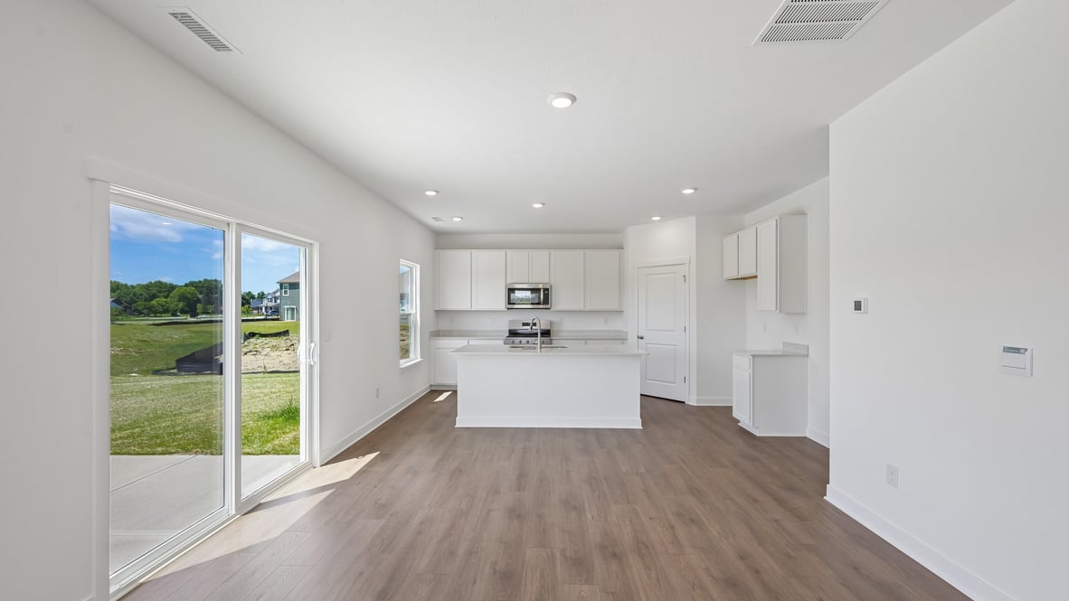great room with open concept