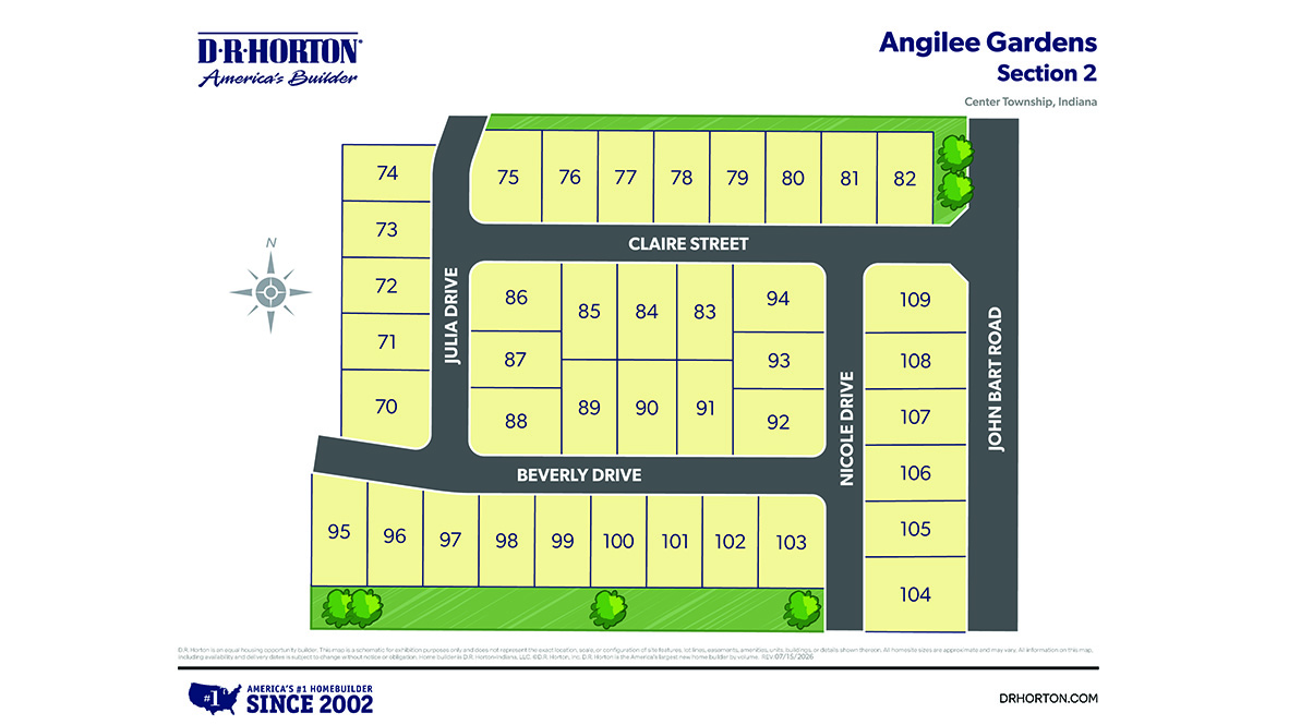 Static Lot Map