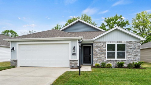 Colonial Heights Spec Home exterior