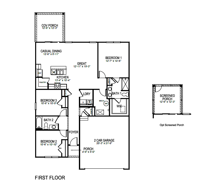 Hardin Floorplan