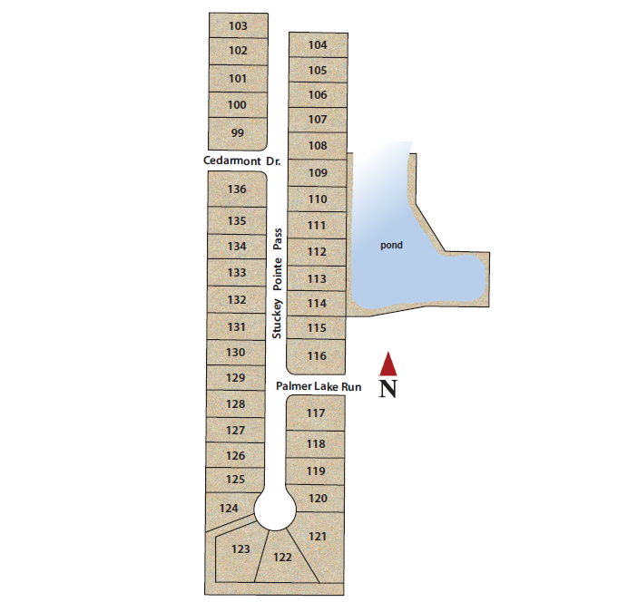 Static Lot Map