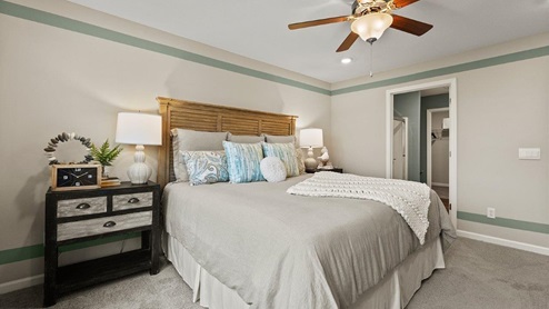Trader's Trace Harmony Model Home Main Bedroom