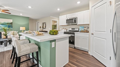 Trader's Trace Harmony Model Home kitchen
