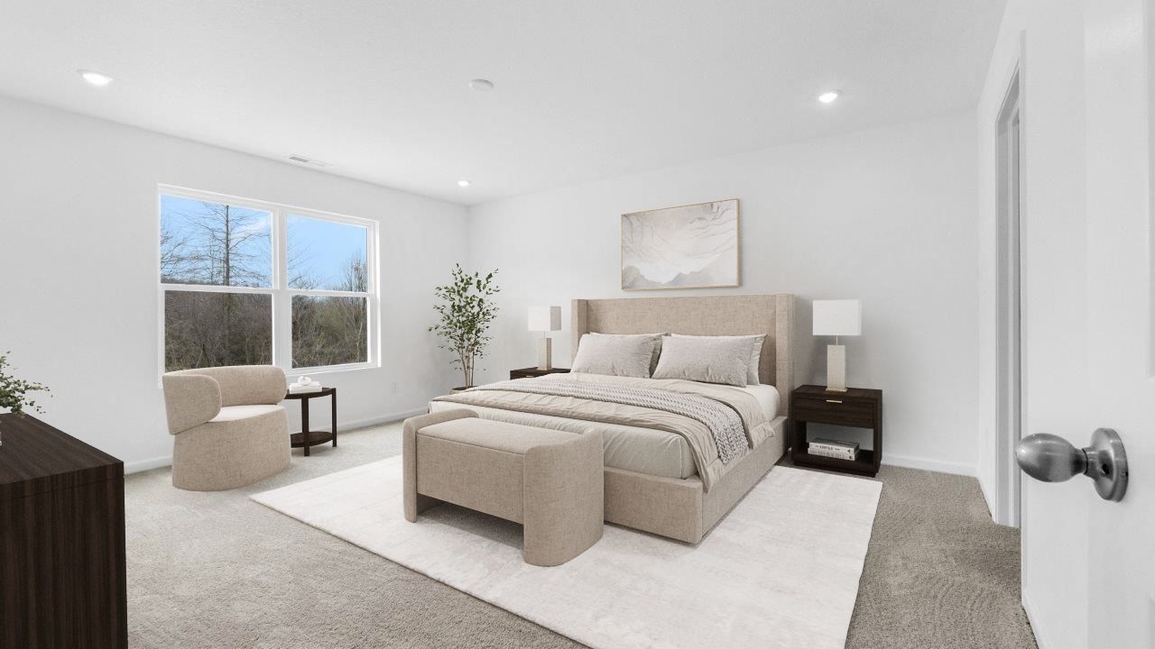 stamford spacious primary bedroom