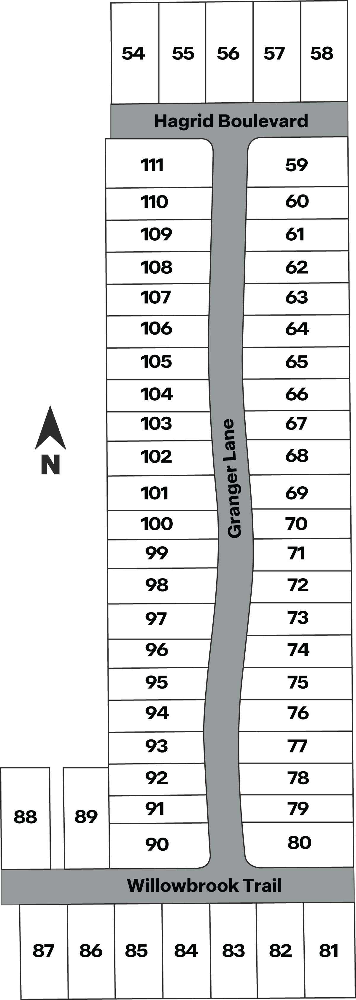 Static Lot Map