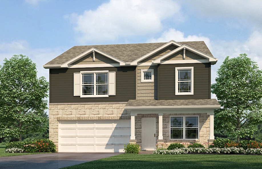 New Homes in Crosswind Lakes OSSIAN, IN D.R. Horton