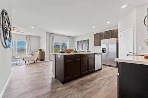 Crosswind Lakes Model Home Kitchen