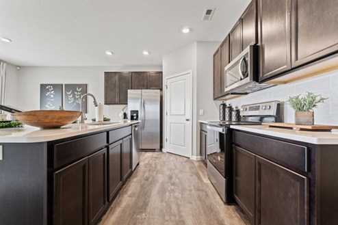 Crosswind Lakes Model Home Kitchen