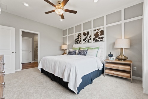 Crosswind Lakes Model Home Bedroom 1