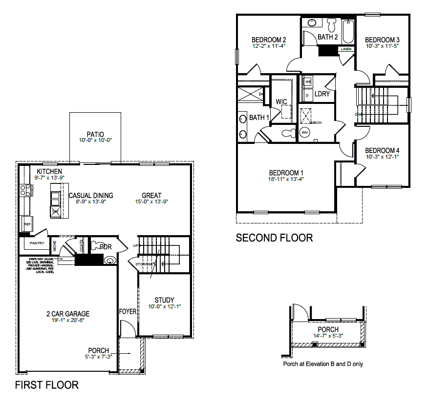 Bellamy floorplan