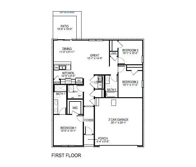 Aldridge floorplan