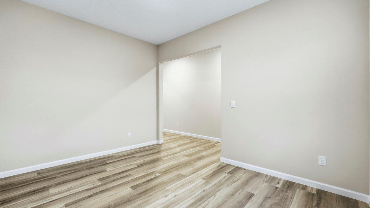 first floor stody, front door, and foyer