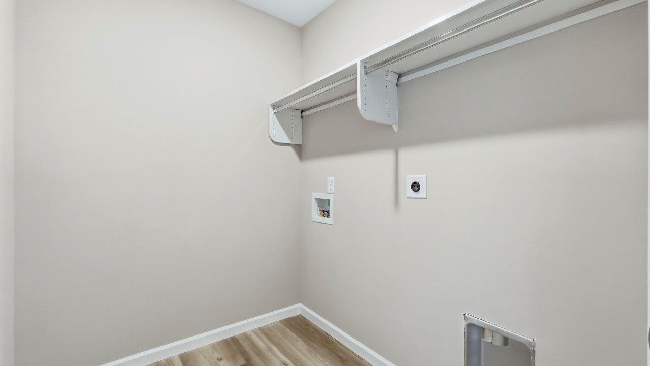 laundry room on second floor