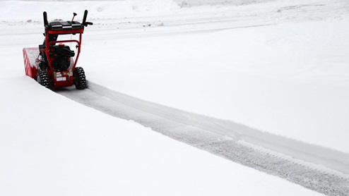Villas Driveway and road snow removal