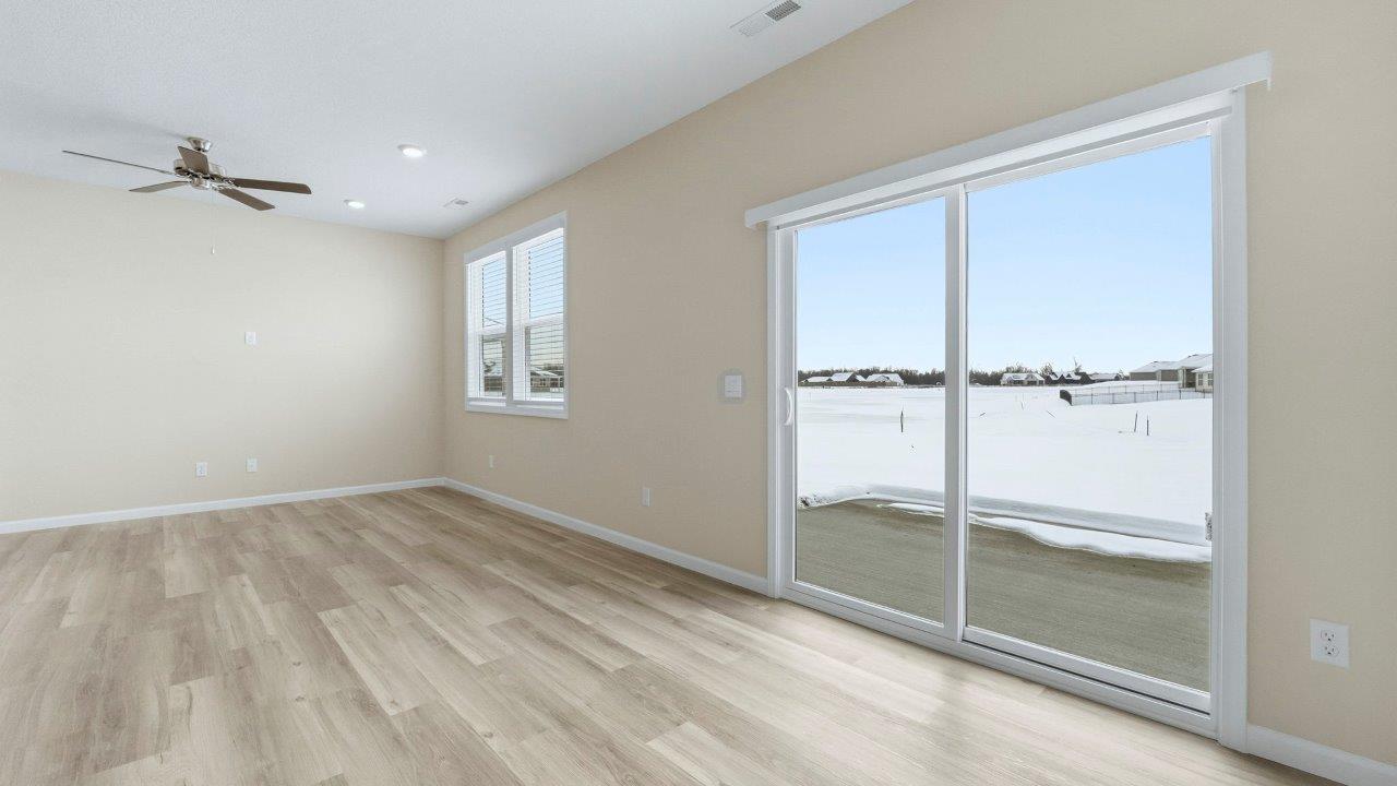 dining room sliding glass door to backyard patio