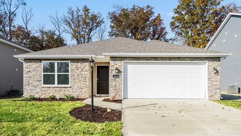 Timber Creek spec home exterior