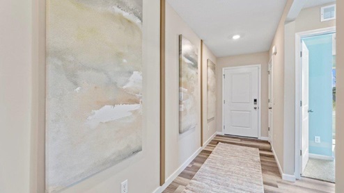 fawn creek estates chatham front door and hallway
