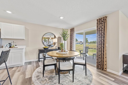Fawn Creek Chatham Model Home dining room