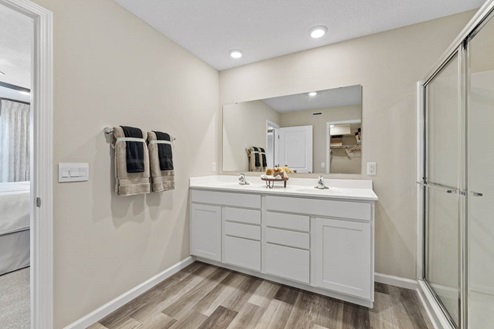 Fawn Creek Chatham Model Home main bathroom