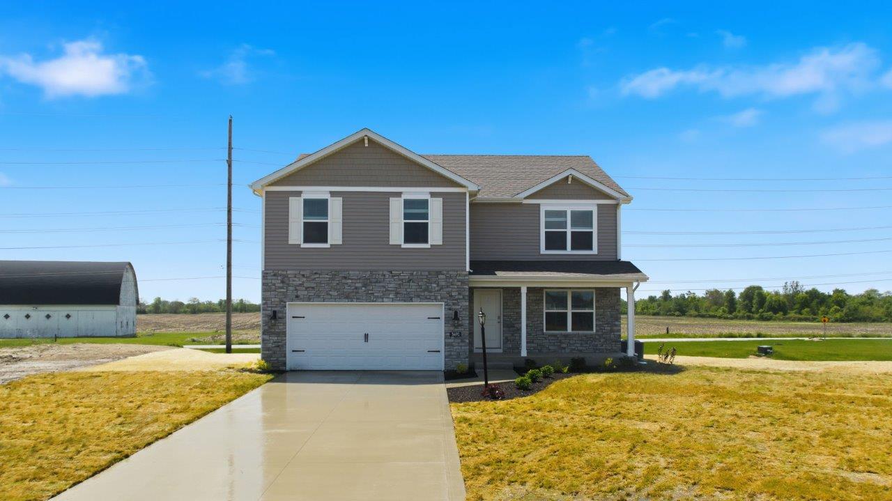 fawn creek estates henley b4 elevation with covered front porch