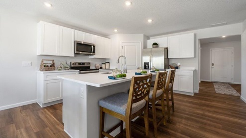 Farmstead at Carroll Creek Model kitchen