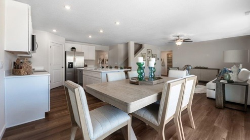 Farmstead at Carroll Creek Model dining room