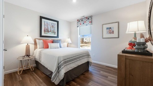 Farmstead at Carroll Creek Model bedroom 2