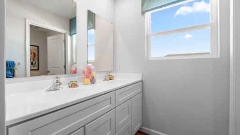 Farmstead at Carroll Creek Model bathroom