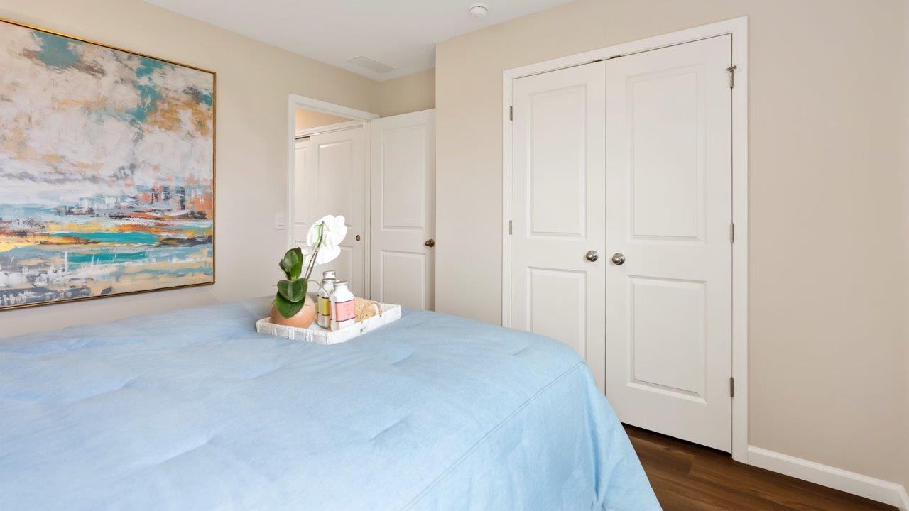 farmstead at carroll creek henley model home bedroom 2