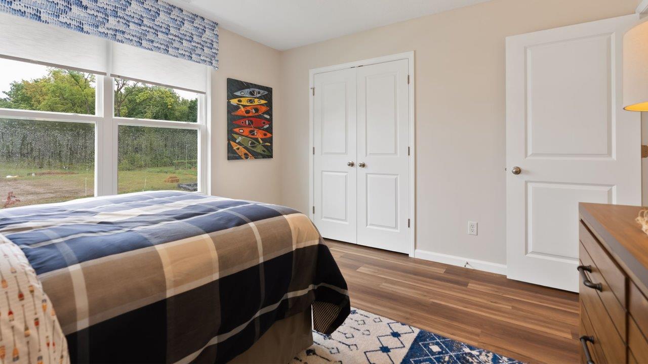 farmstead at carroll creek henley model home bedroom 3