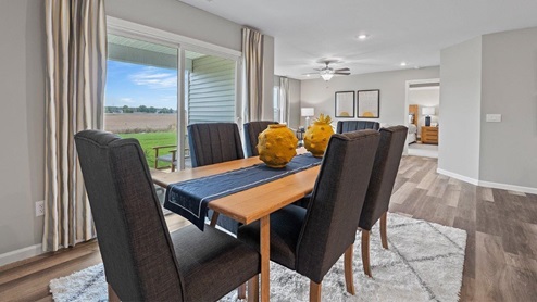 Sonora chatham model home dining