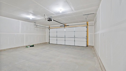 2 car garage interior